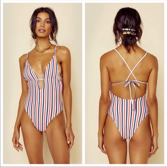 Free people x Frankies janelle one piece swimsuit - Picture 2 of 4